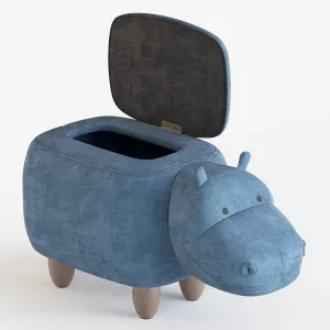 Hippo children’s storage stool