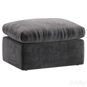 Pouf Parsi Velvet Mint
