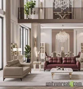 Beyza Modern classic furniture corner sofa