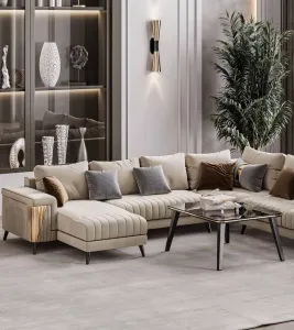 Dilara UG Modern classic furniture corner sofa