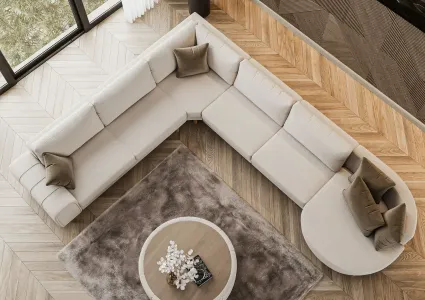 Lion UG Modern classic furniture corner sofa