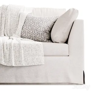 Lulu Georgia Coen Slipcover Sofa