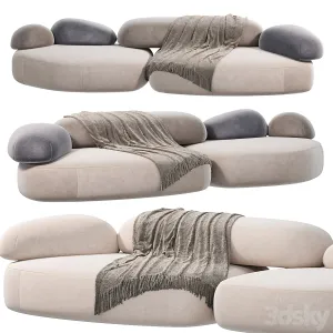 Moroso Pebble Rubble Sofa