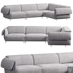 Seagull sofa by Natuzzi italia