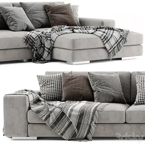 Verzelloni Holden Chaise Longue Sofa