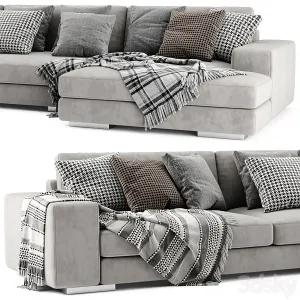 Verzelloni Holden Chaise Longue Sofa