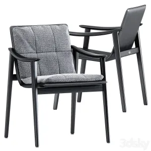 FYNN chair LINHA DINING TABLE by Minotti