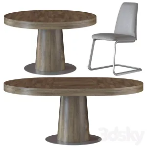 GRANADA Table BoConcept LAUSANNA Chair