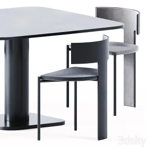 Matera Tao Table Chair Zefir by Baxter 2