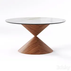 MIDJ Lea Chair Clessidra Table