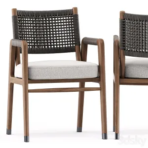 ORTIGIA CHAIR by flexform GRASSHOPPER TABLE
