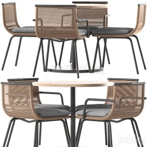RODA Dining Outdoor Set