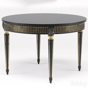 Sophy’s Regency Armchair Gustavian Round Table