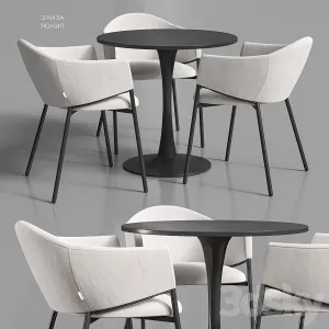 Tulip Eliza Table Chairs Divan