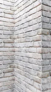 Brick wall with corners Masonry brick loft decorative panel