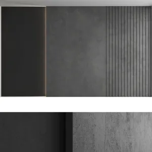 Decorative wall panel set