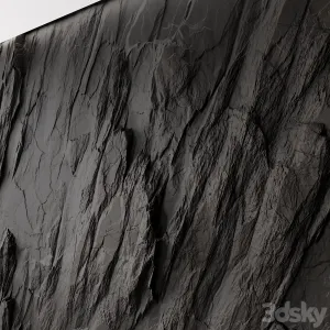 Rock cliff wall