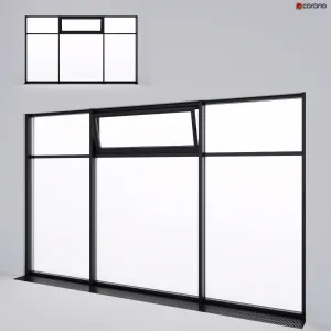 Panoramic glazing