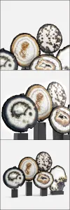 Agate decor set