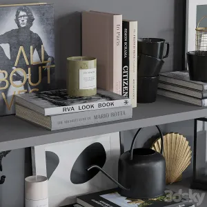 Decor shelf set