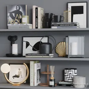 Decor shelf set