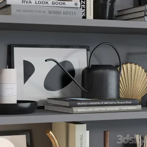 Decor shelf set