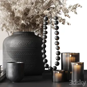Pampas decor set