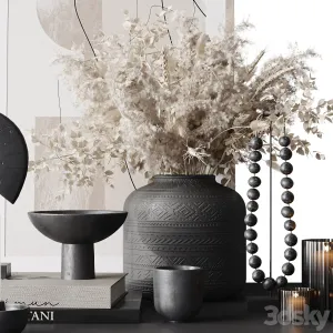 Pampas decor set