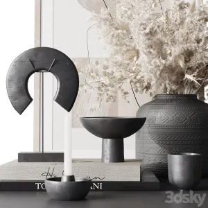 Pampas decor set