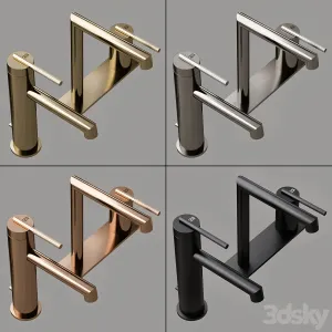 GESSI INGRANAGGIO bathroom faucet collection