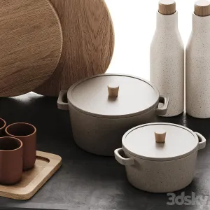 Kitchen decor dishes
