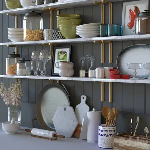 Kitchen decor set