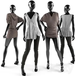 Female mannequins