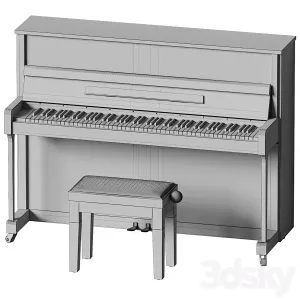 Yamaha PE White Piano with Bench