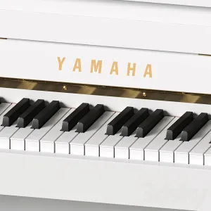 Yamaha PE White Piano with Bench