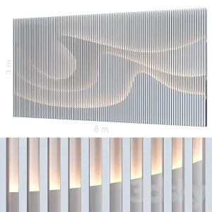 Decorative wall 8