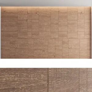 Decorative wall panel set