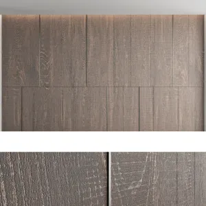 Decorative wall panel set