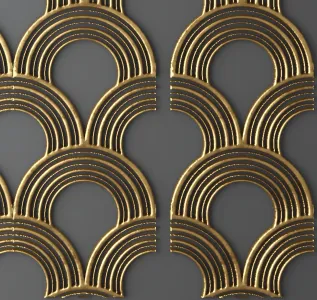 Panel futurism grille