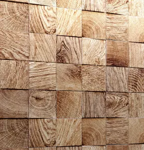 Panel of wood