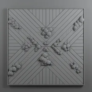 Panel wood art 2