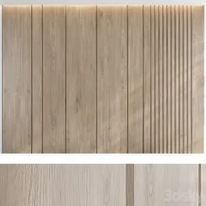 Wood panel set v