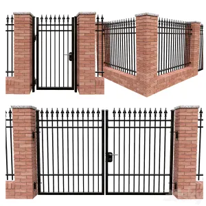 Iron fence set classic