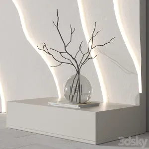 Modern Headboard with light