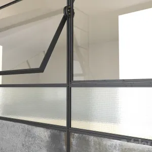 SET Steel Factory Windows wired glass wireglass