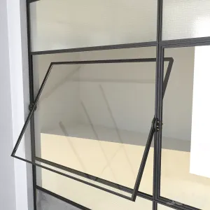 SET Steel Factory Windows wired glass wireglass