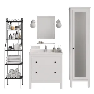 Ikea Hemnes bathroom