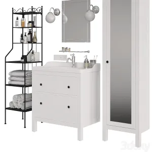 Ikea Hemnes bathroom