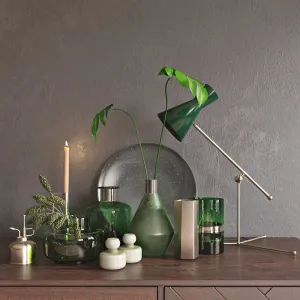 Decor set green blue