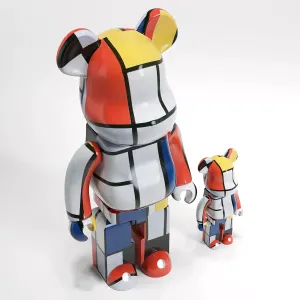 Bearbrick Piet Mondrian
